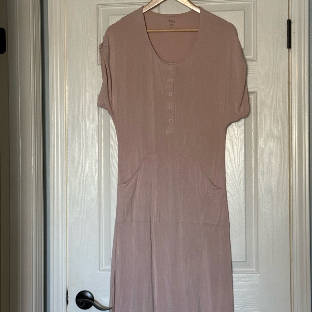 Elegant Mauve Dress